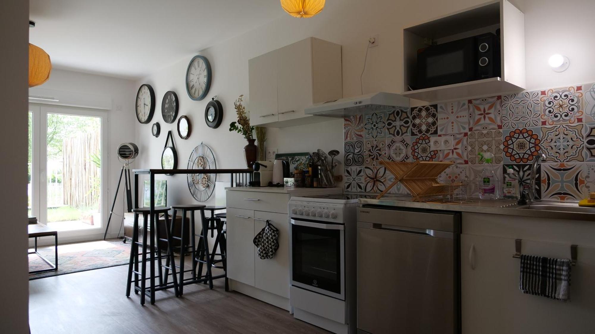 נואזי-לה-סק Appartement, Terrasse, Jardin, Parking Au Bord De Paris מראה חיצוני תמונה