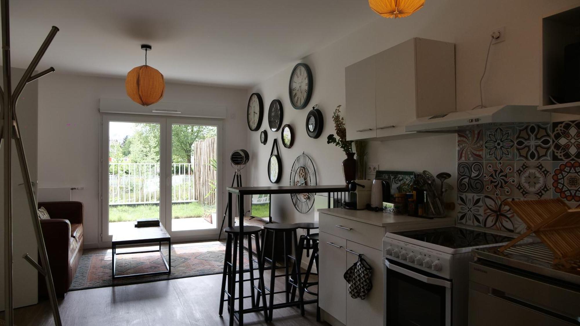 נואזי-לה-סק Appartement, Terrasse, Jardin, Parking Au Bord De Paris מראה חיצוני תמונה